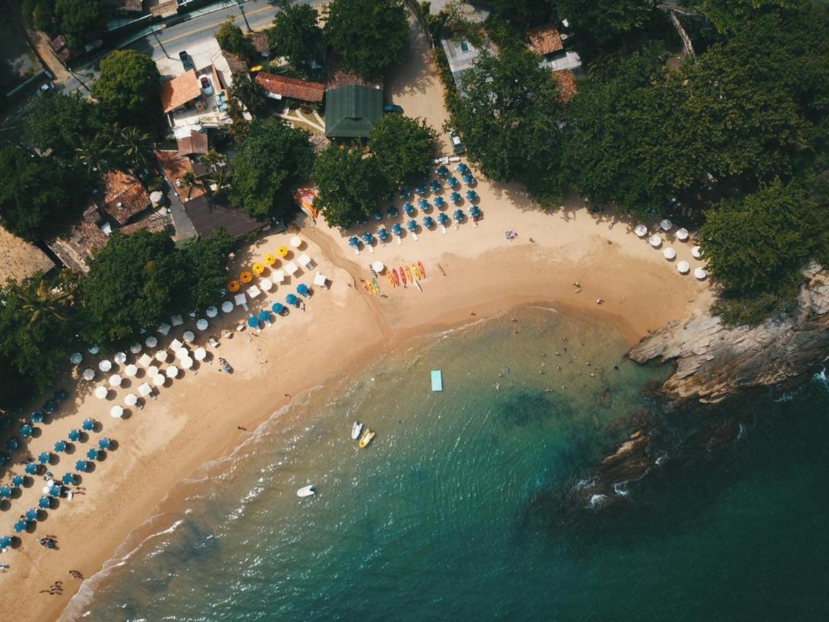 Bangalo Com Vista Para O Mar No Condominio Yacamim Ilhabela Praia Do Curral Exterior photo