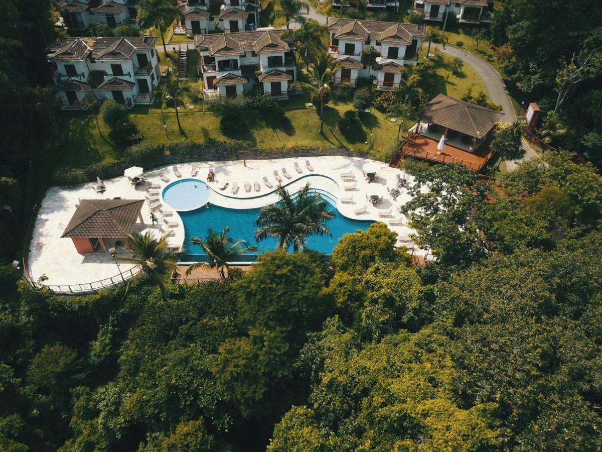 Bangalo Com Vista Para O Mar No Condominio Yacamim Ilhabela Praia Do Curral Exterior photo
