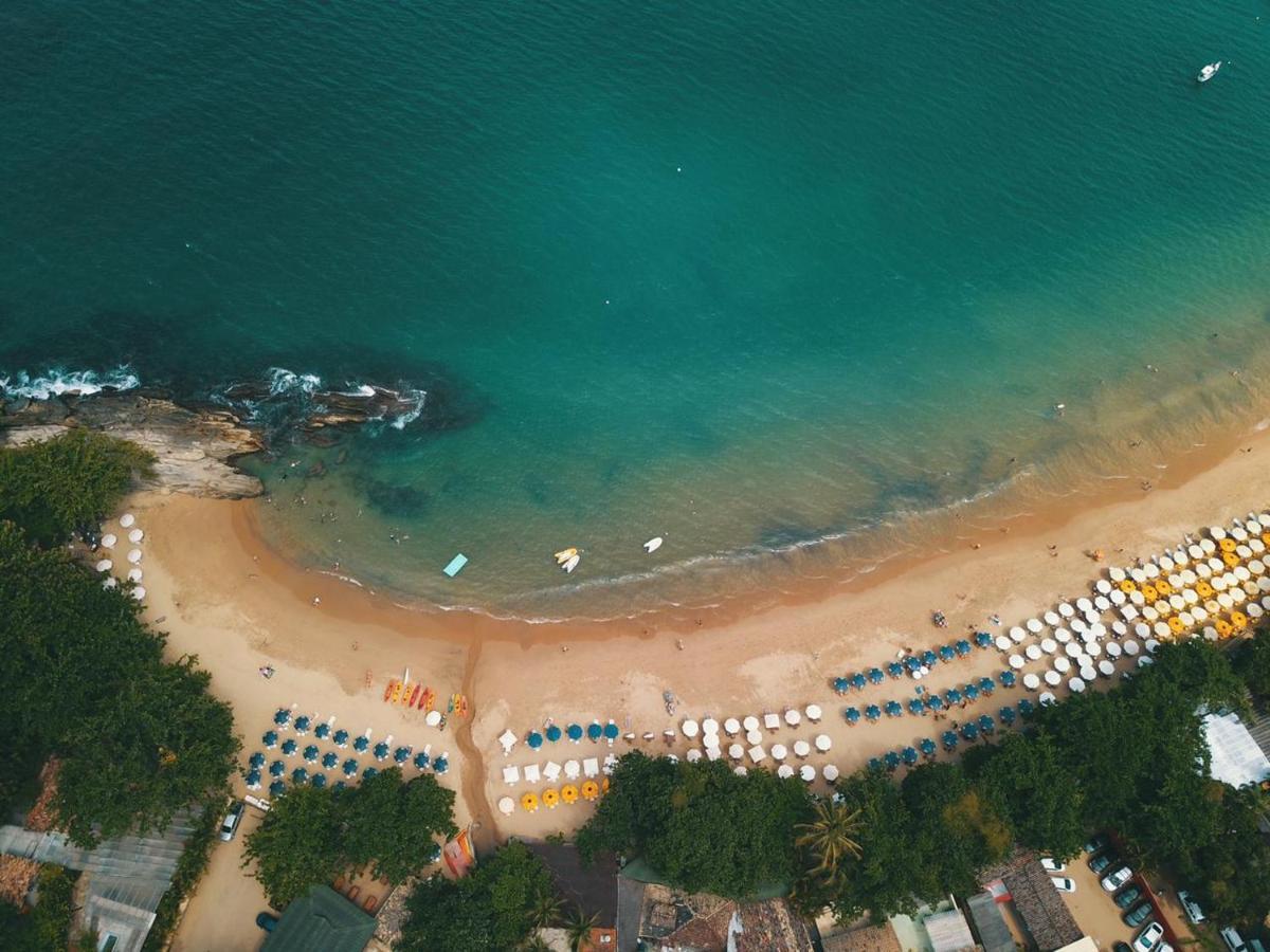 Bangalo Com Vista Para O Mar No Condominio Yacamim Ilhabela Praia Do Curral Exterior photo